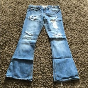 Hollister New Cali flares 7L